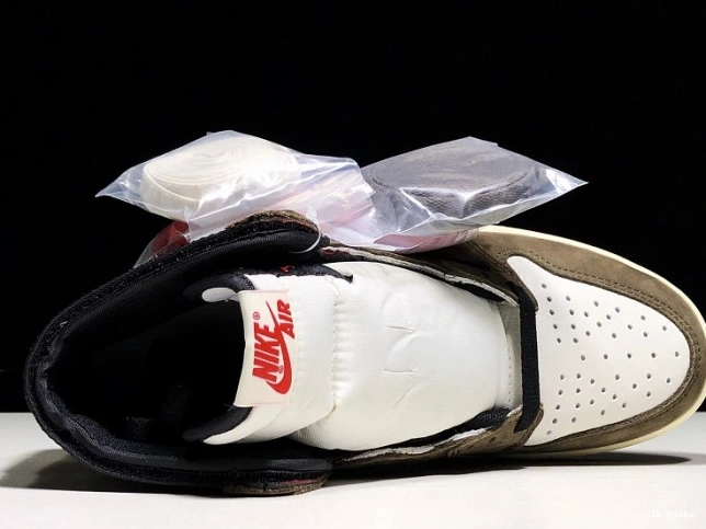 Rep TBK x 1 OG Jordan Scott Travis - Retro Air High 'Mocha' 100 CD4487 0702